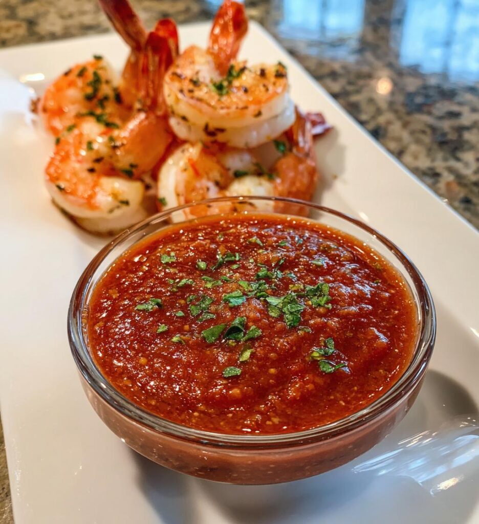 homemade cocktail sauce