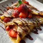 homemade crepes