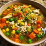 instant pot chicken vegetable soup