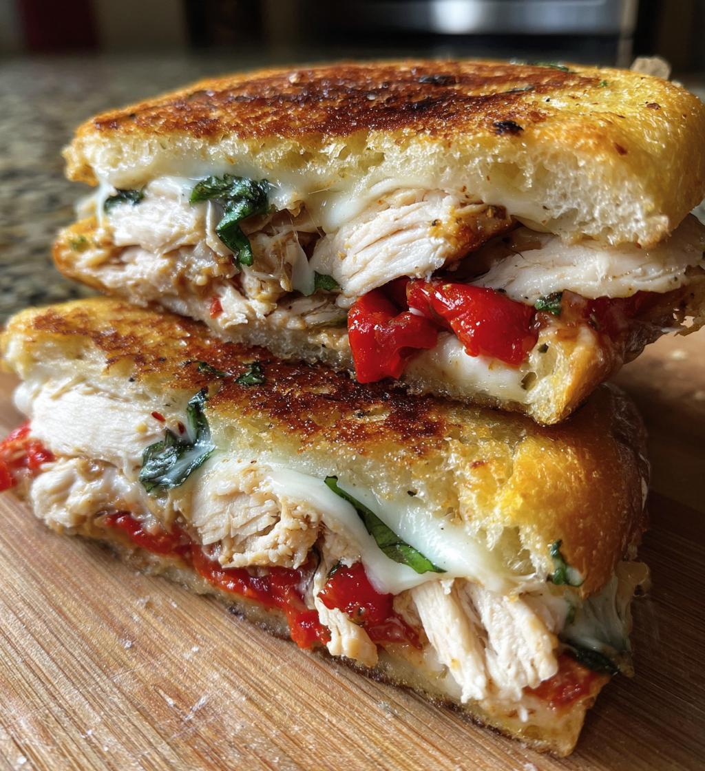 italian chicken panini - detail 1