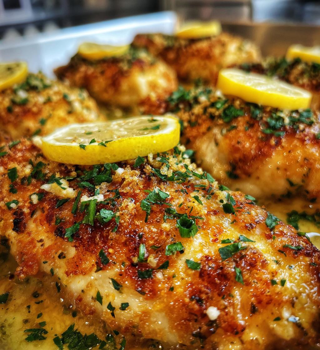 lemon garlic parmesan chicken - detail 1