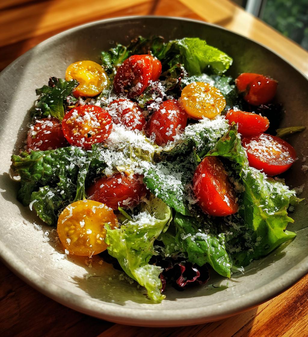 lemon parmesan salad