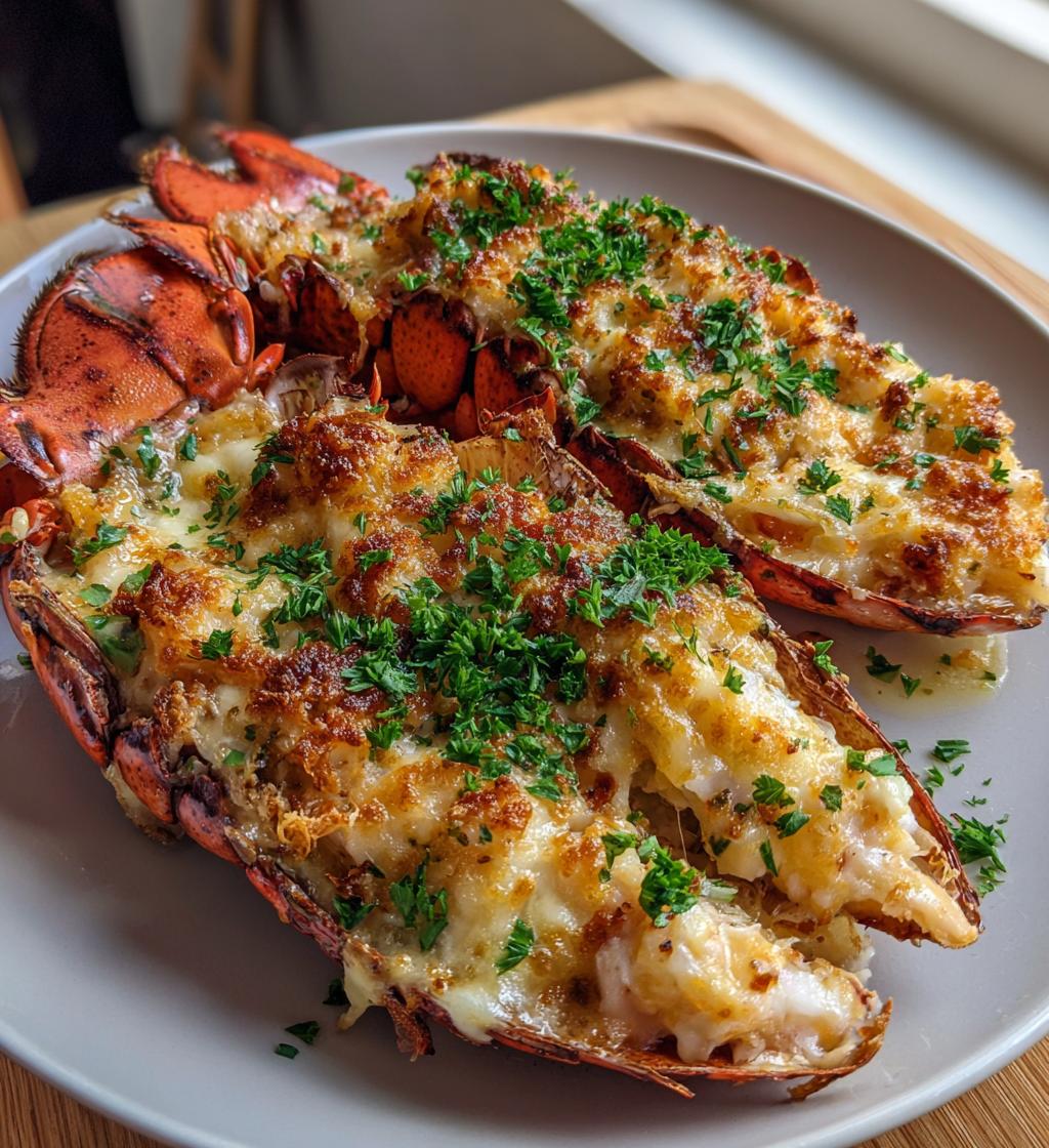lobster thermidor - detail 1