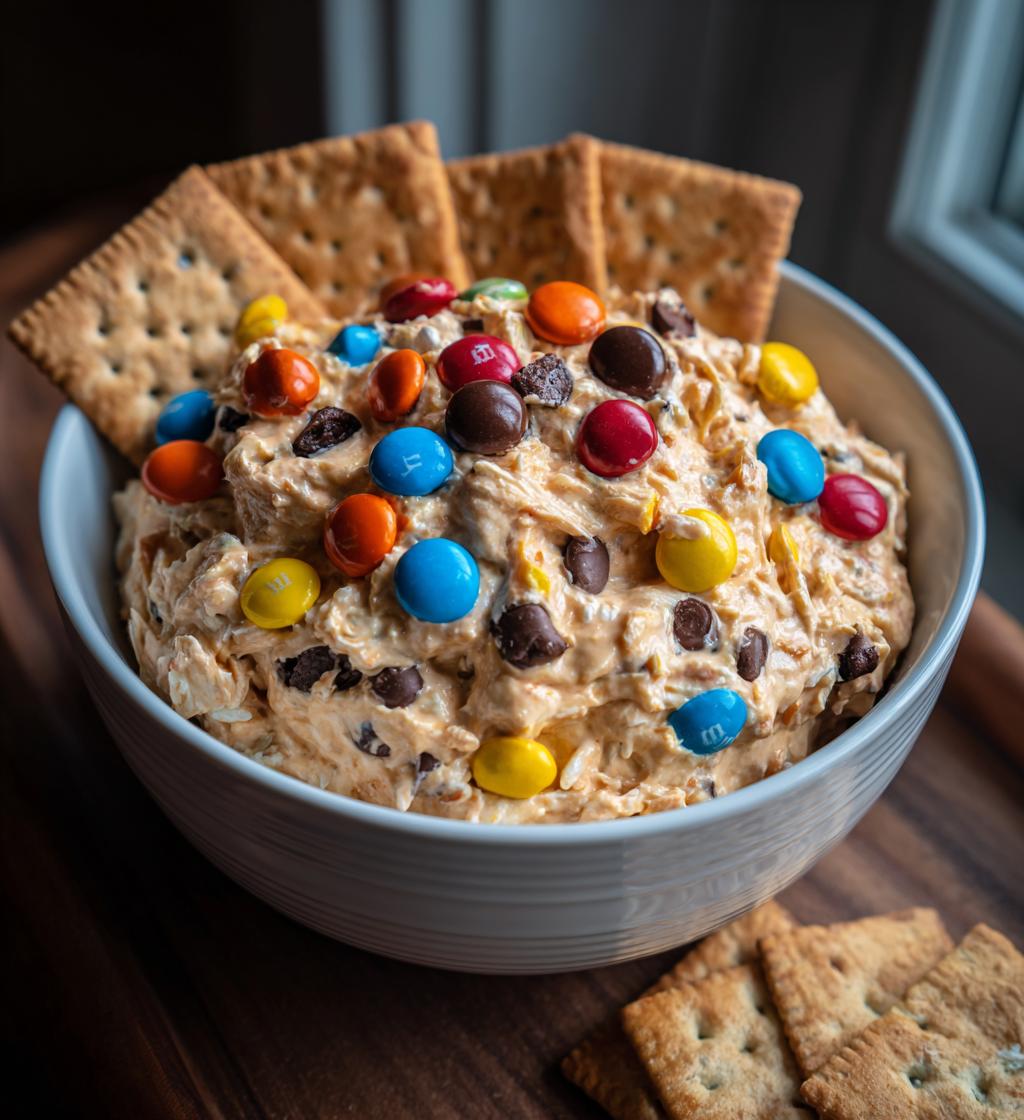 monster cookie dessert dip - detail 1