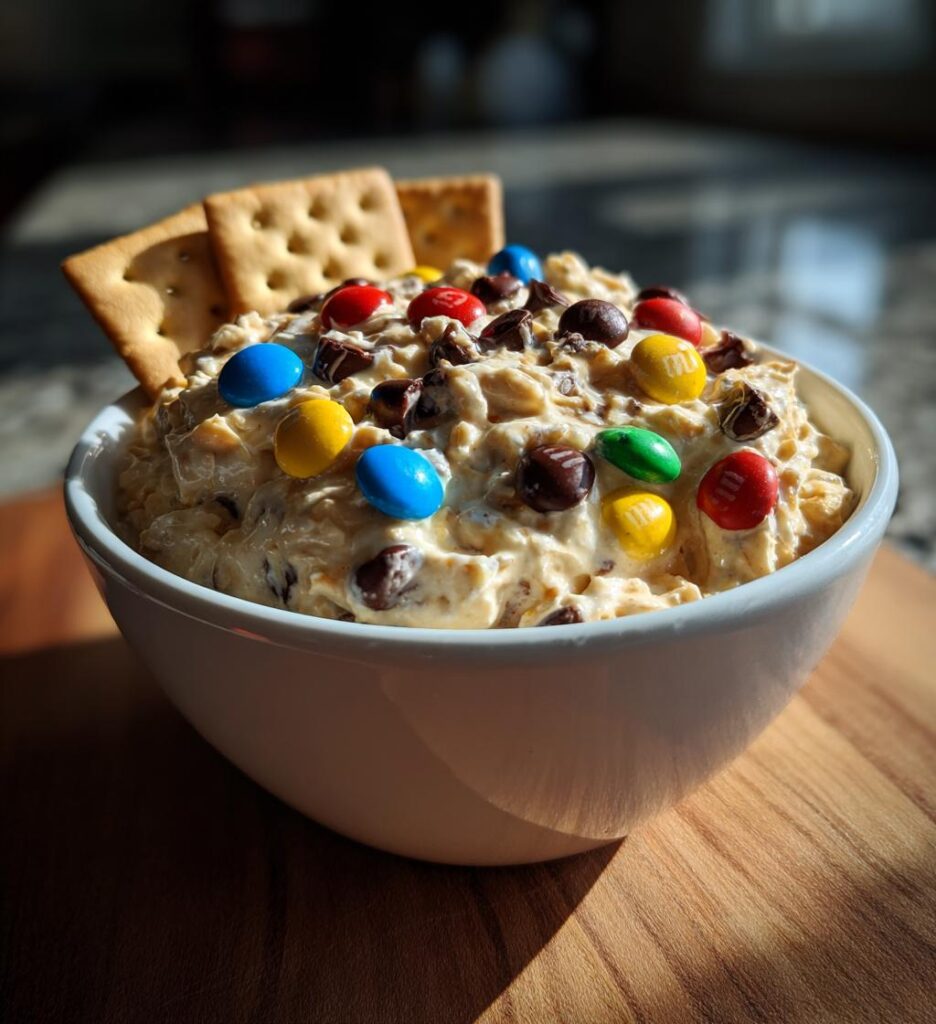 monster cookie dessert dip