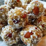 no bake christmas almond balls