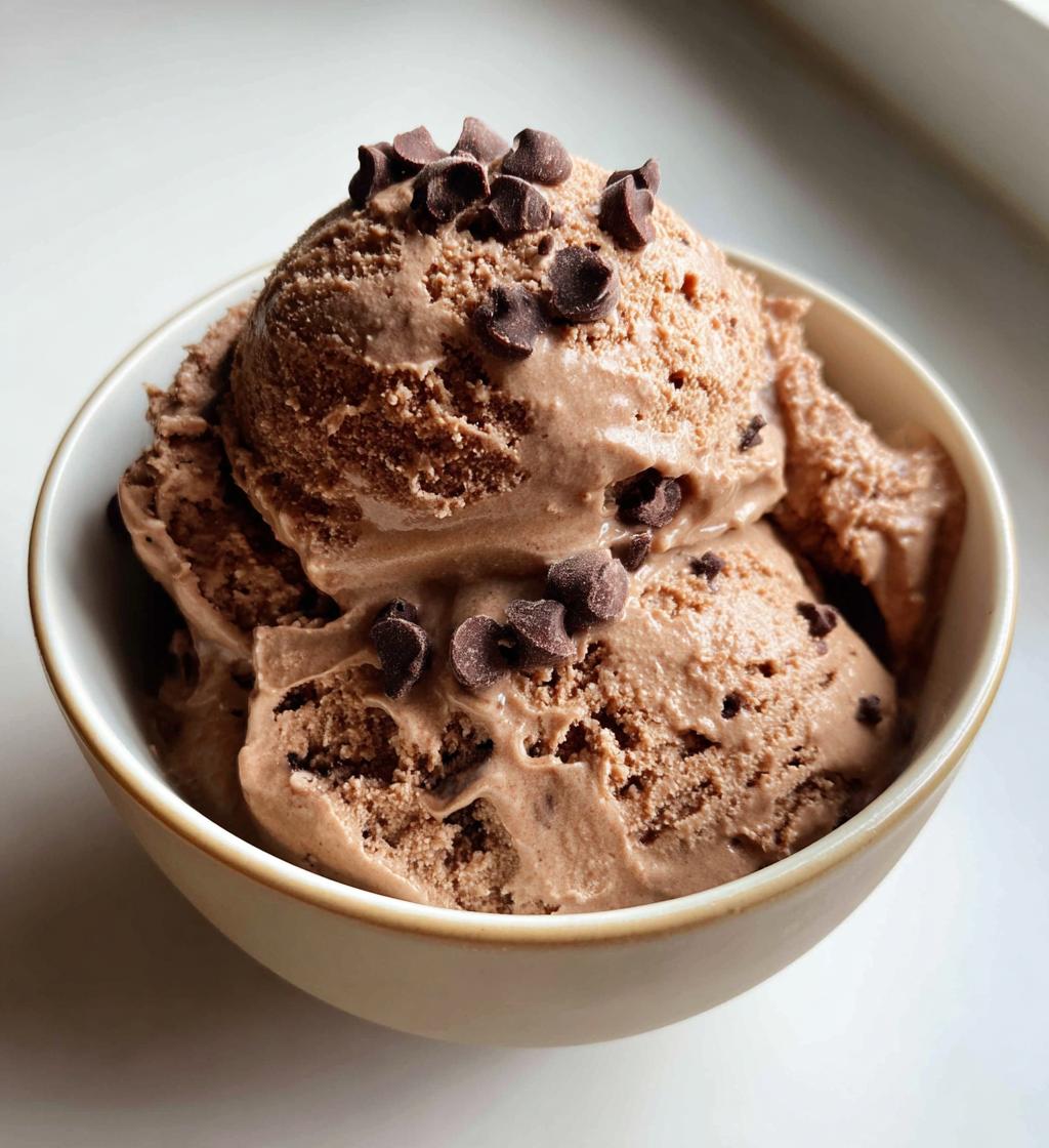 no churn vegan chocolate ice cream - detail 1