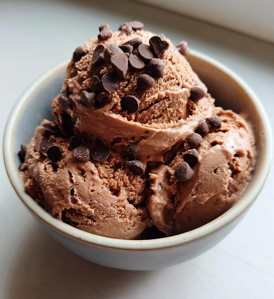 no churn vegan chocolate ice cream