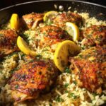 one pot lemon herb chicken and rice