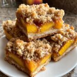 peach pie bars