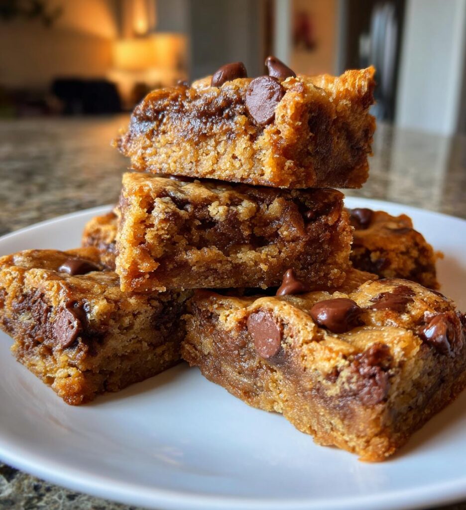 peanut butter chocolate chip bars