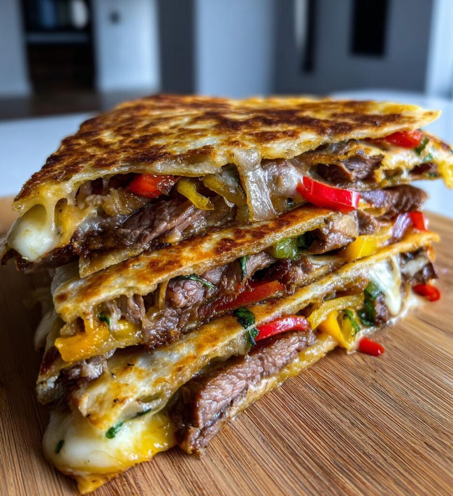 philly cheesesteak quesadilla recipe