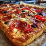 puff pastry pizza