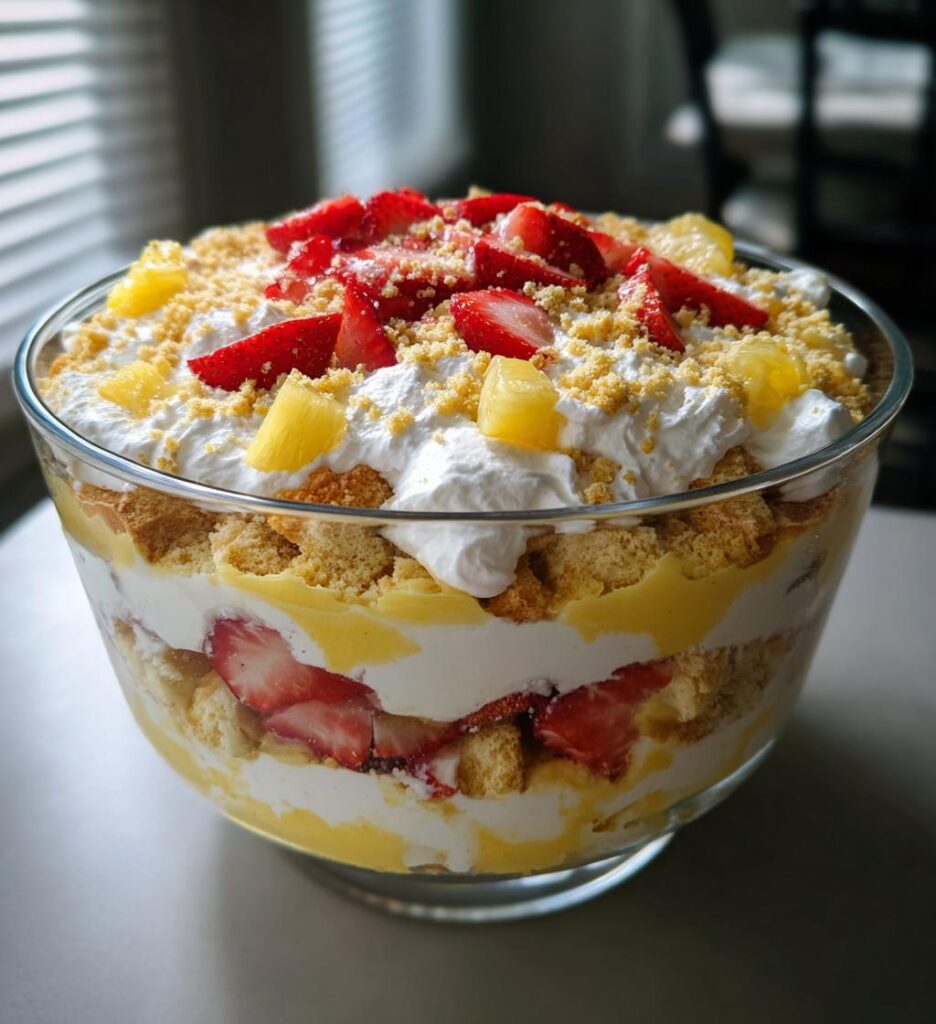 punch bowl cake