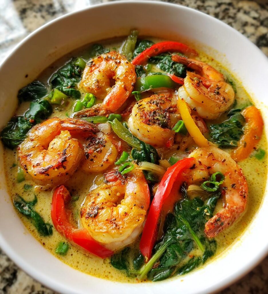 quick and spicy shrimp soup