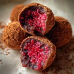 raspberry truffles