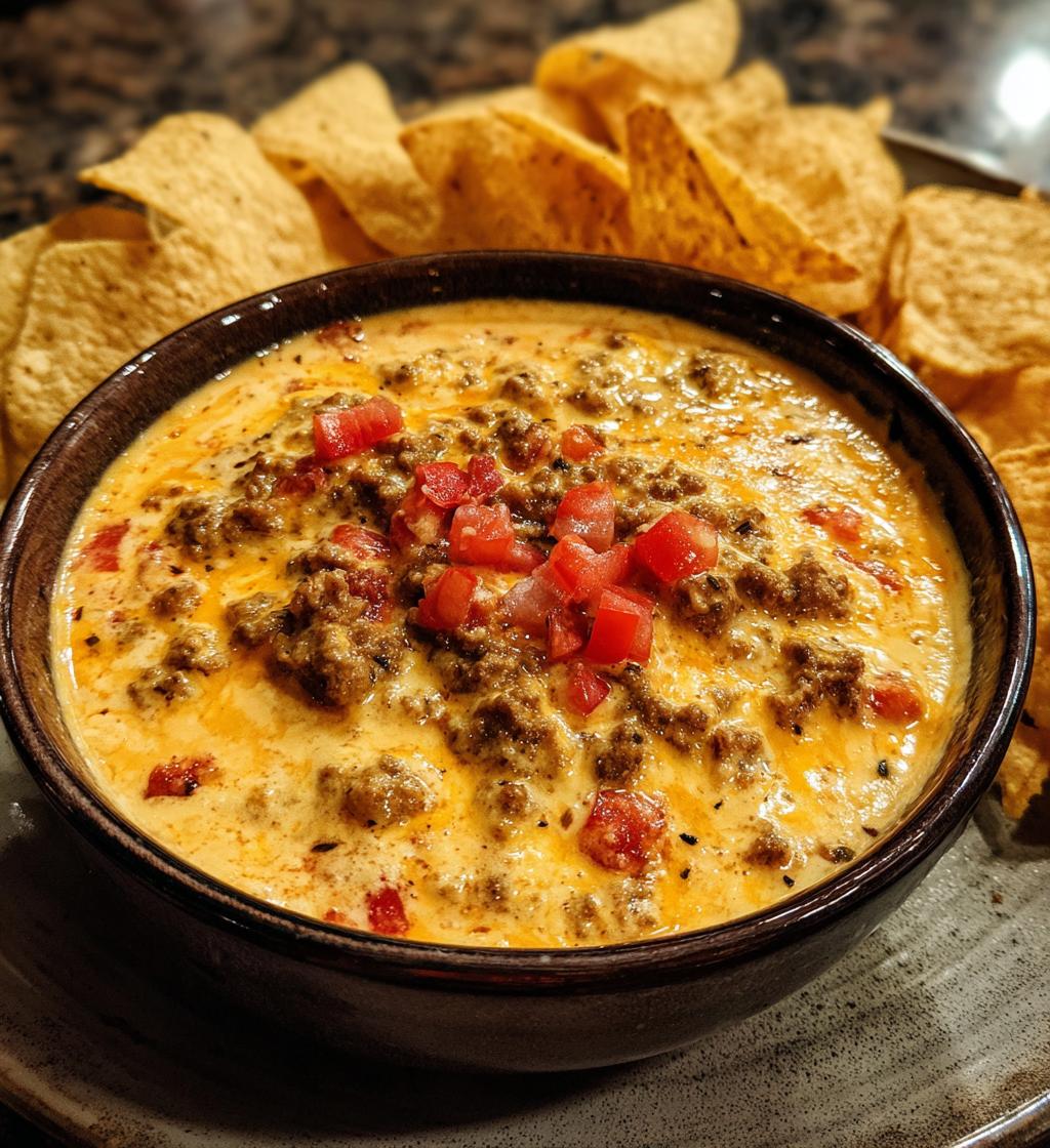 sausage queso dip