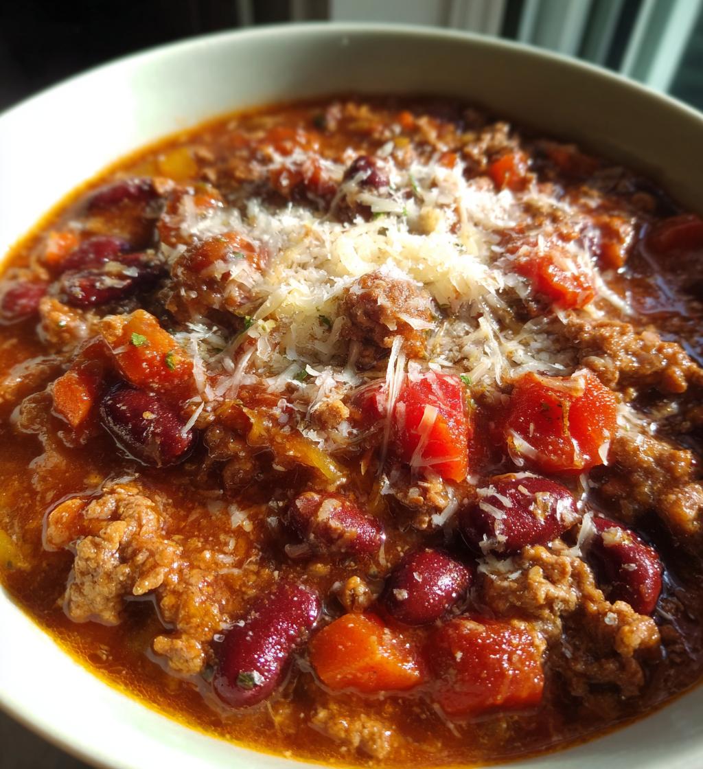 slow cooker chili recipe - detail 1