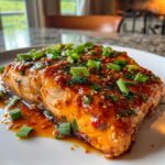 spicy honey garlic salmon