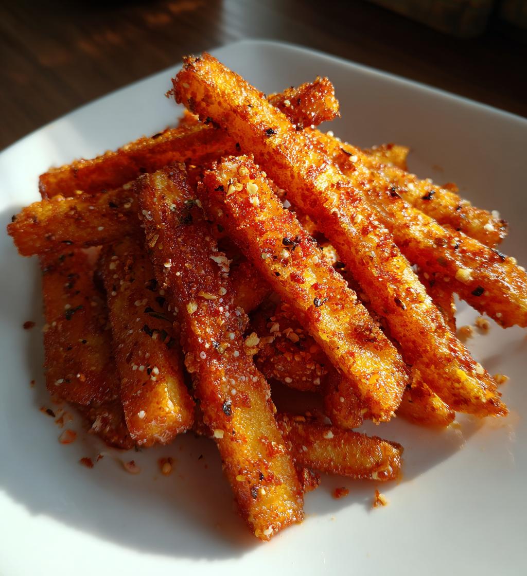 spicy watermelon fries - detail 1