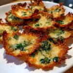 spinach dip cheese crisps