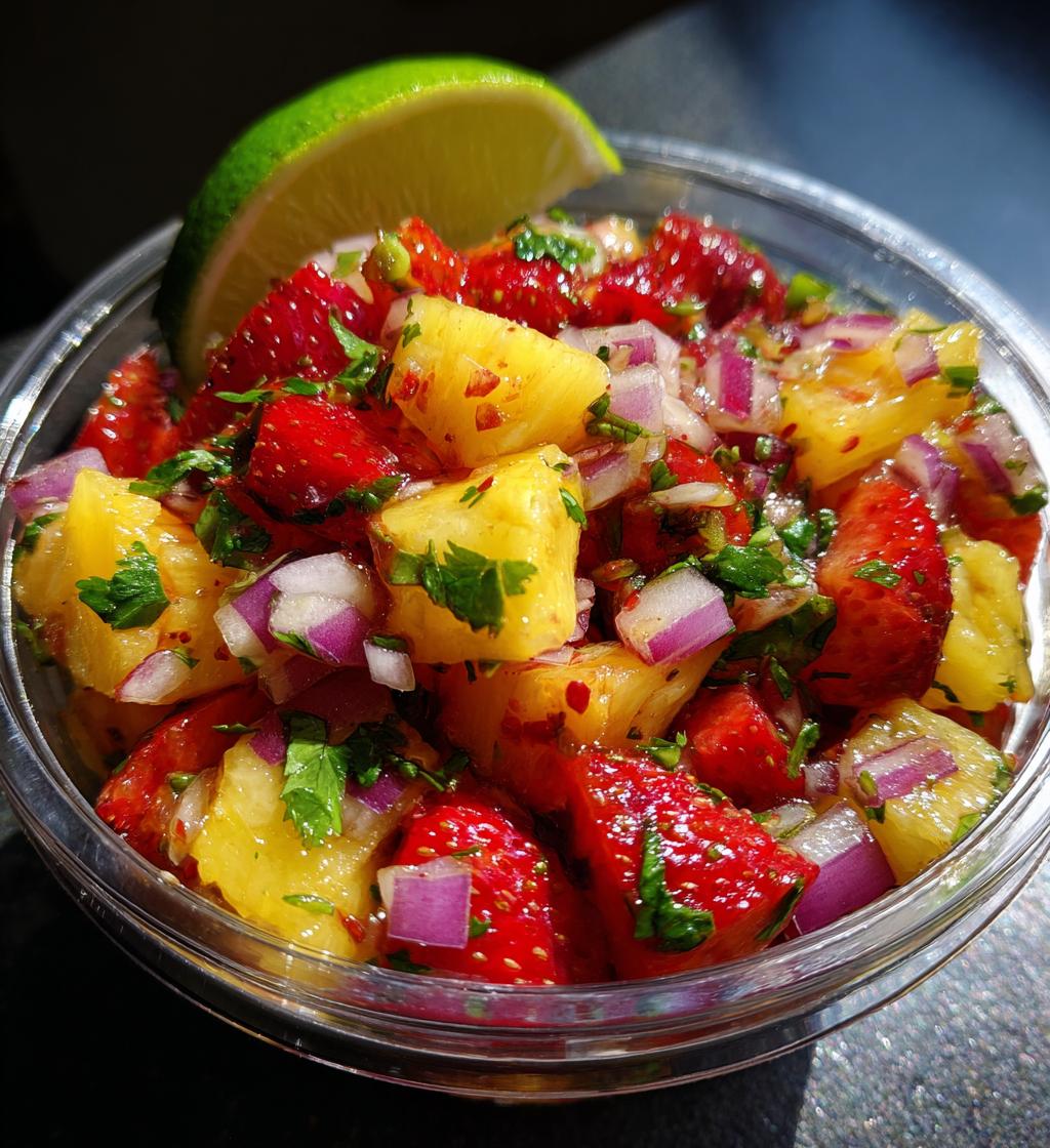 strawberry pineapple salsa