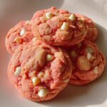 strawberry pudding cookies