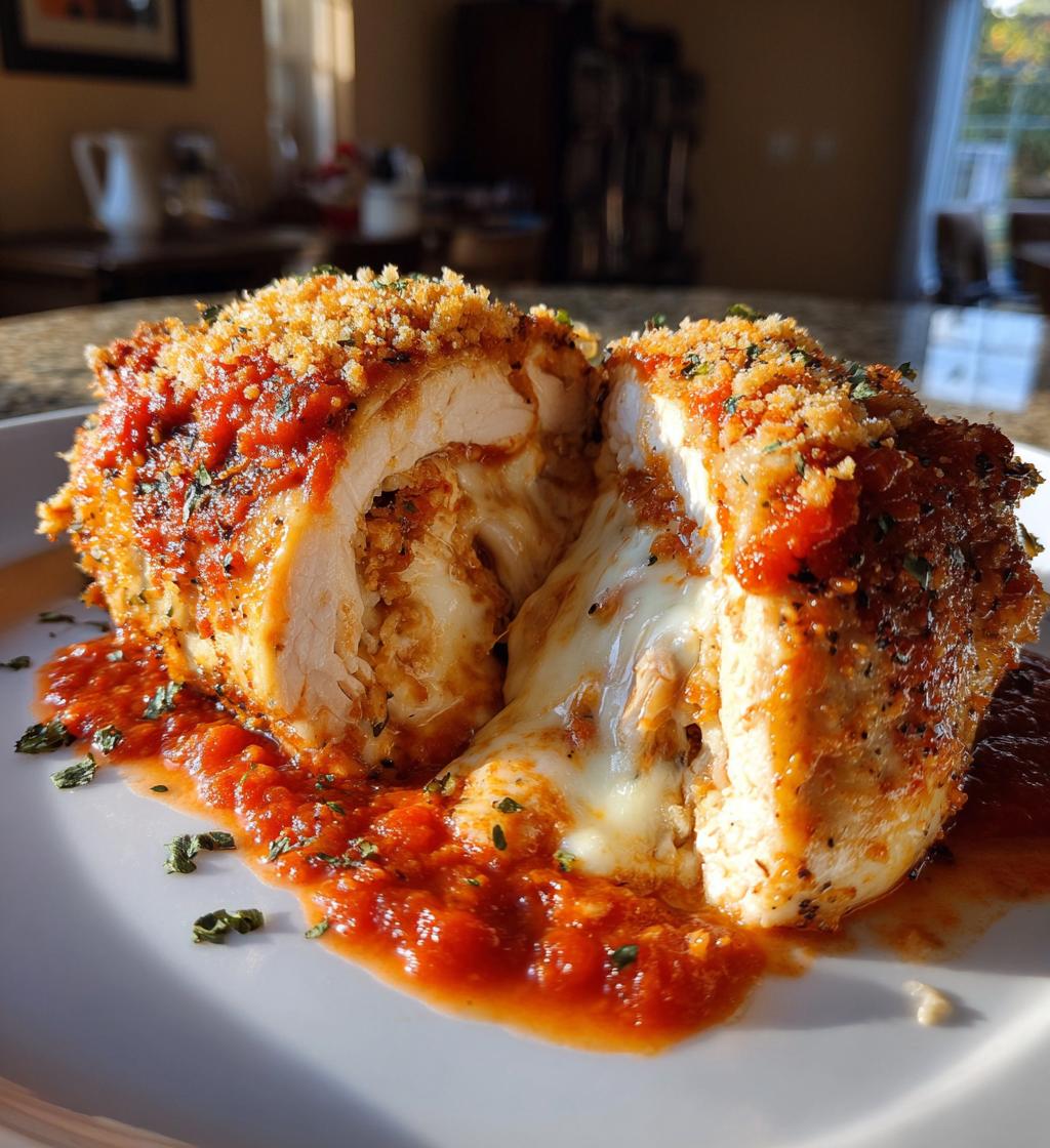 stuffed chicken parmesan recipe - detail 1