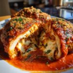stuffed chicken parmesan recipe