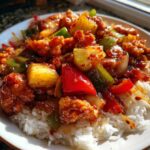 sweet and sour chicken with pineapple
