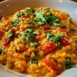 vegan red lentil curry