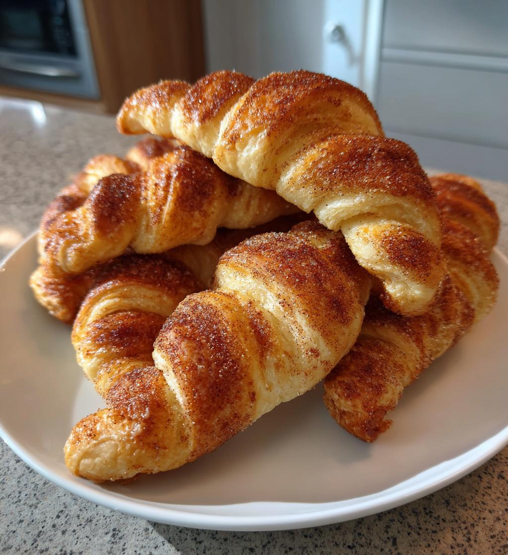 warm cinnamon crescent twists - detail 1