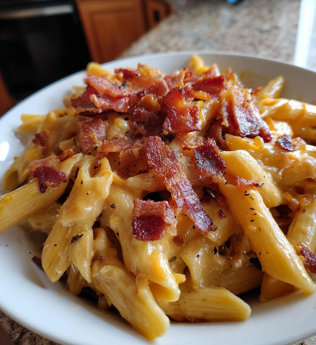 Loaded Bacon Cheeseburger Pasta - detail 1