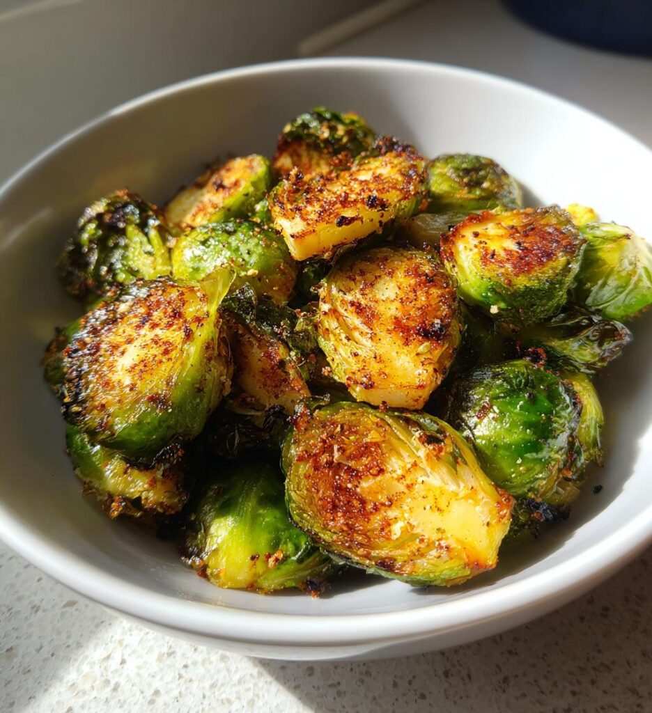 air fryer brussel sprouts