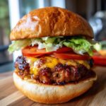 air fryer burgers