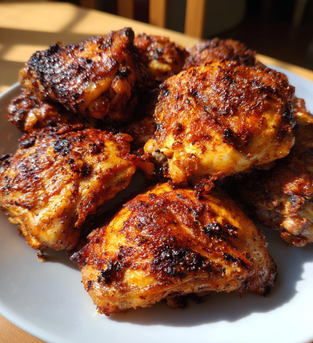 air fryer chicken - detail 1