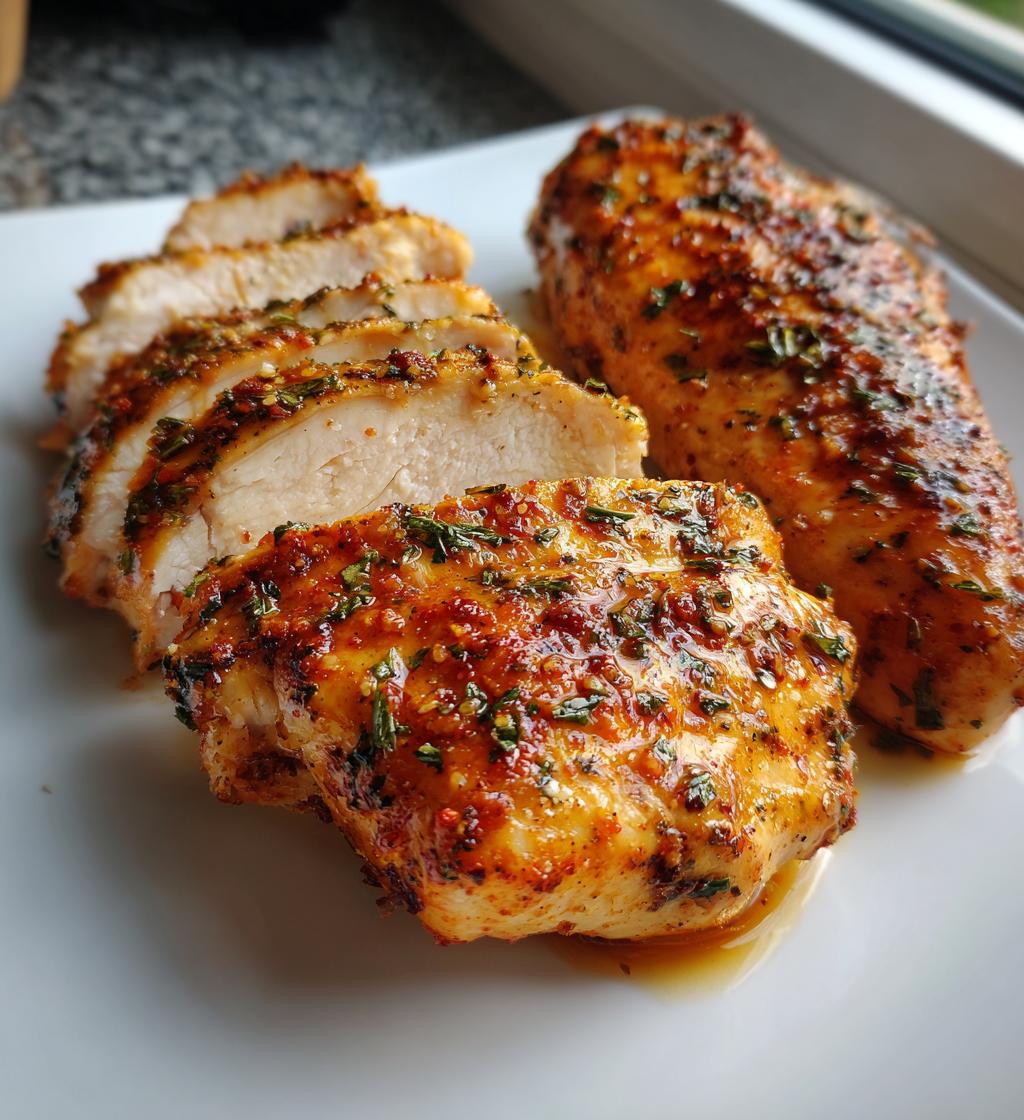 air fryer chicken breast - detail 1