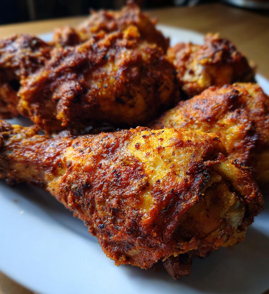 air fryer drumsticks - detail 1