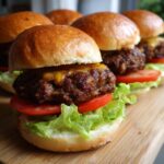 air fryer hamburgers