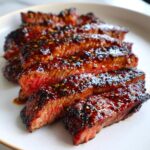 air fryer honey glazed steak strips