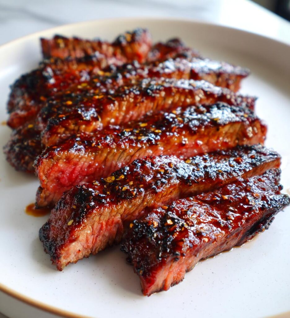air fryer honey glazed steak strips