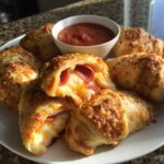 air fryer pepperoni pizza crescent rolls