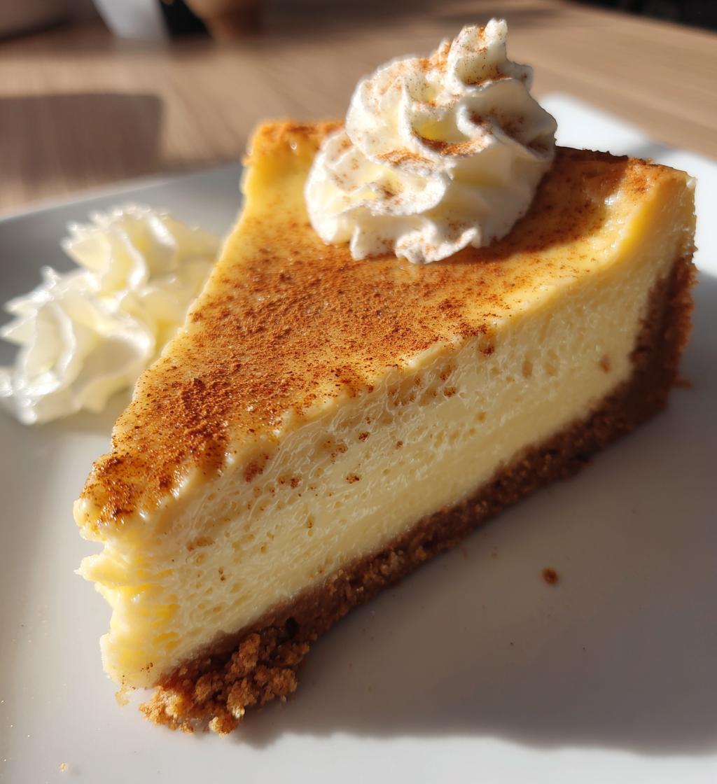 apple cider cheesecake - detail 1