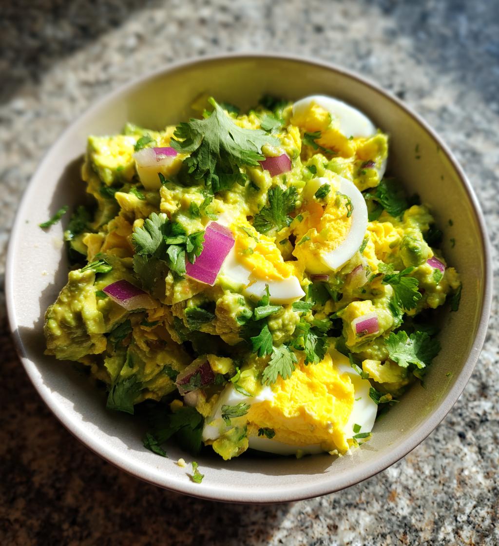 avocado egg salad