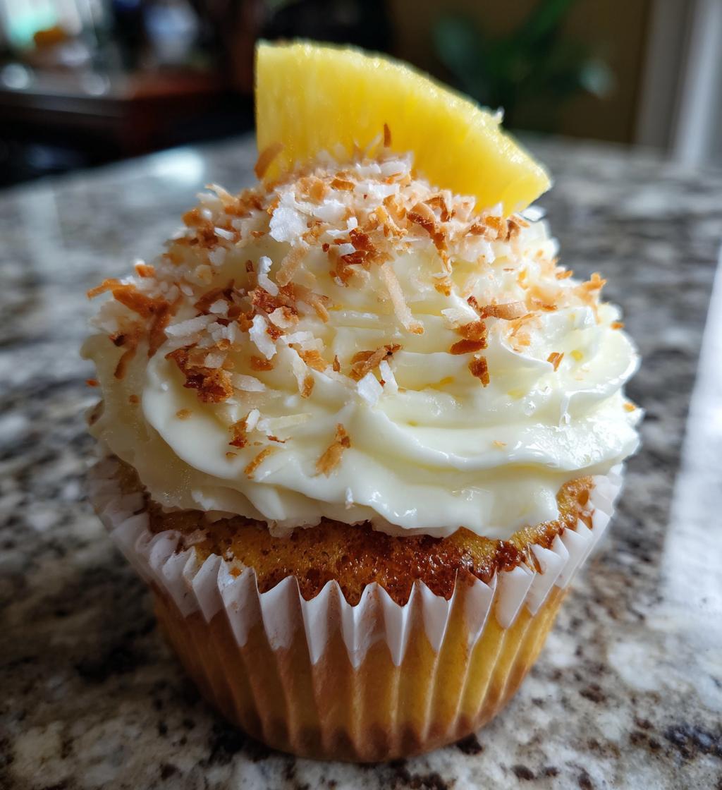 bahama mama cupcakes
