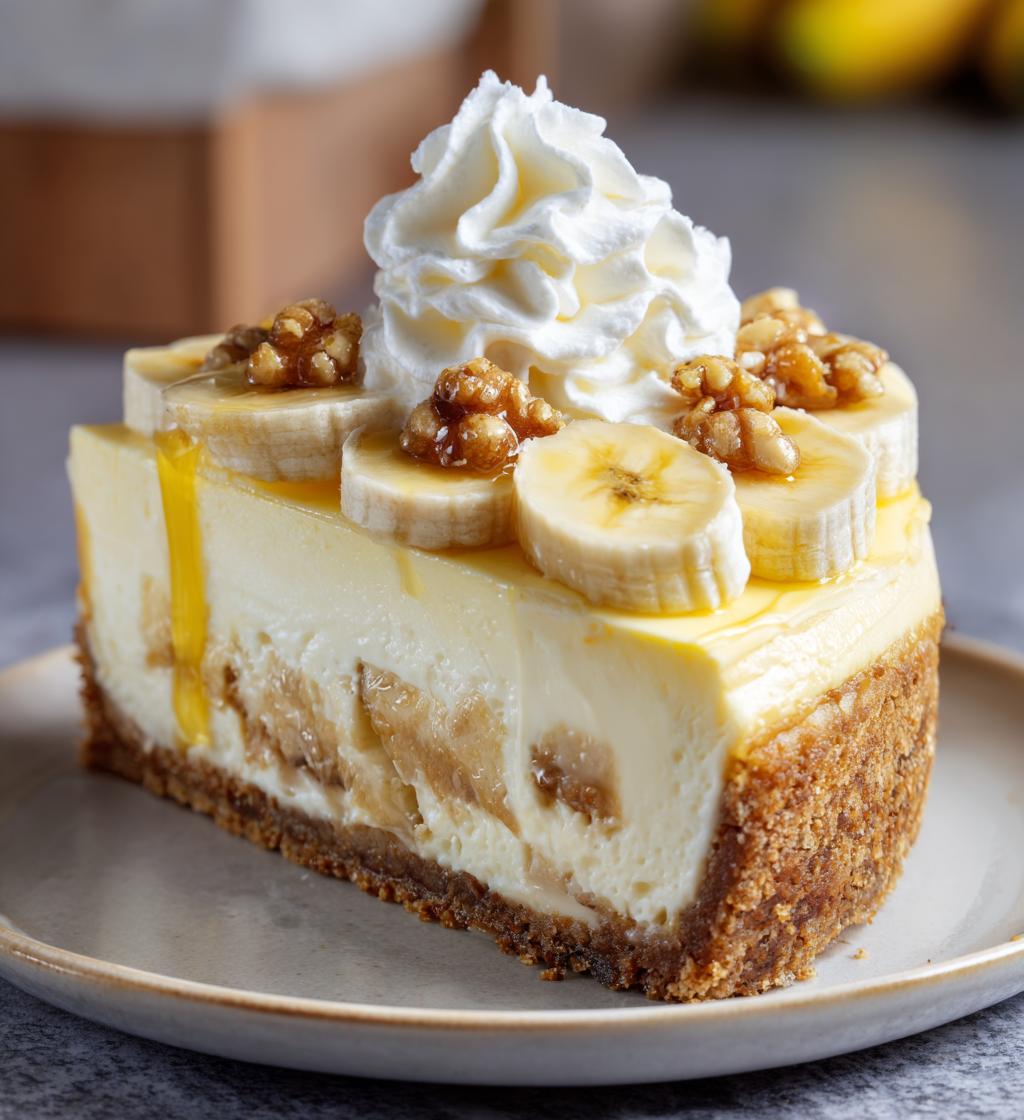 banana bliss cheesecake - detail 1