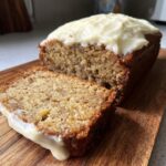 banana bread cake with cream cheese frosting