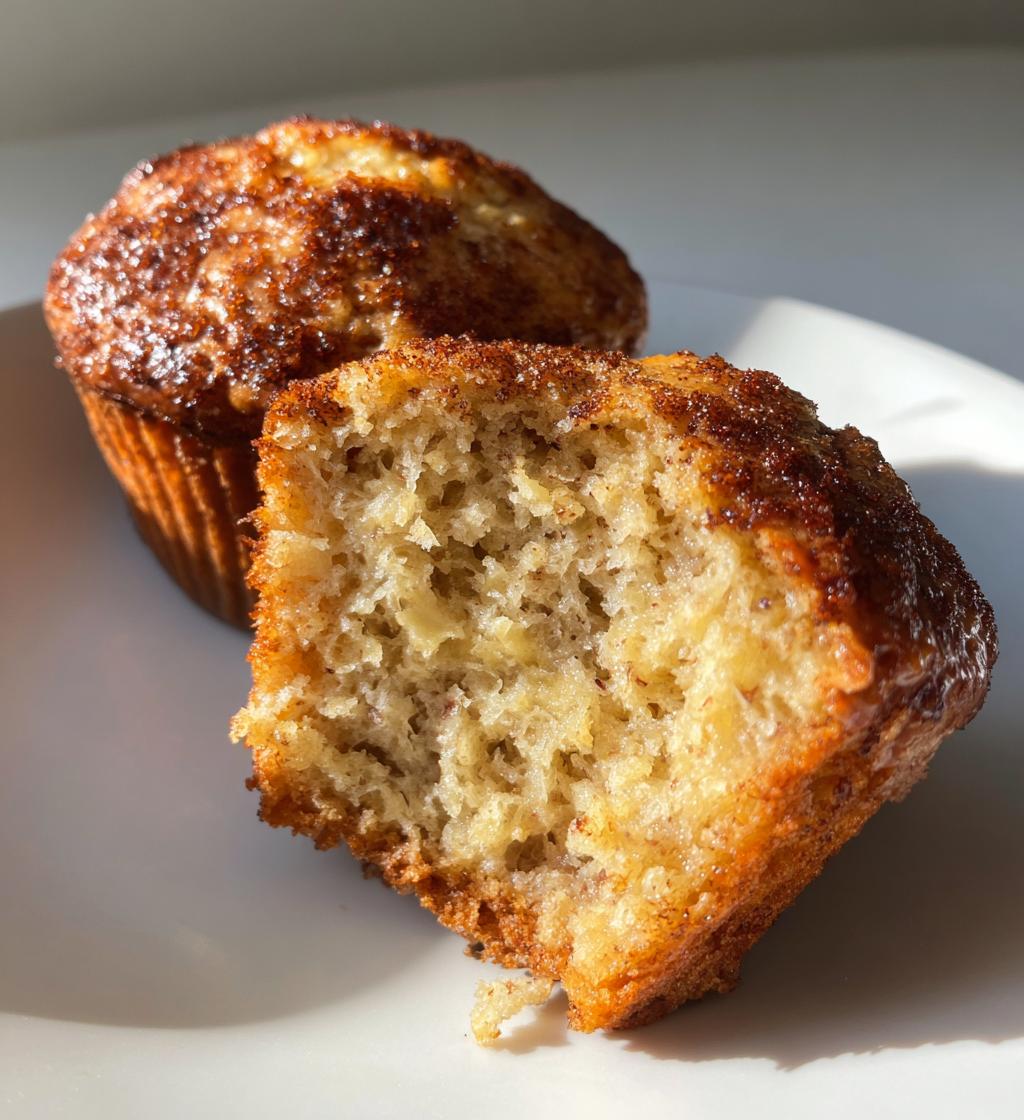 banana cinnamon dream muffins - detail 1