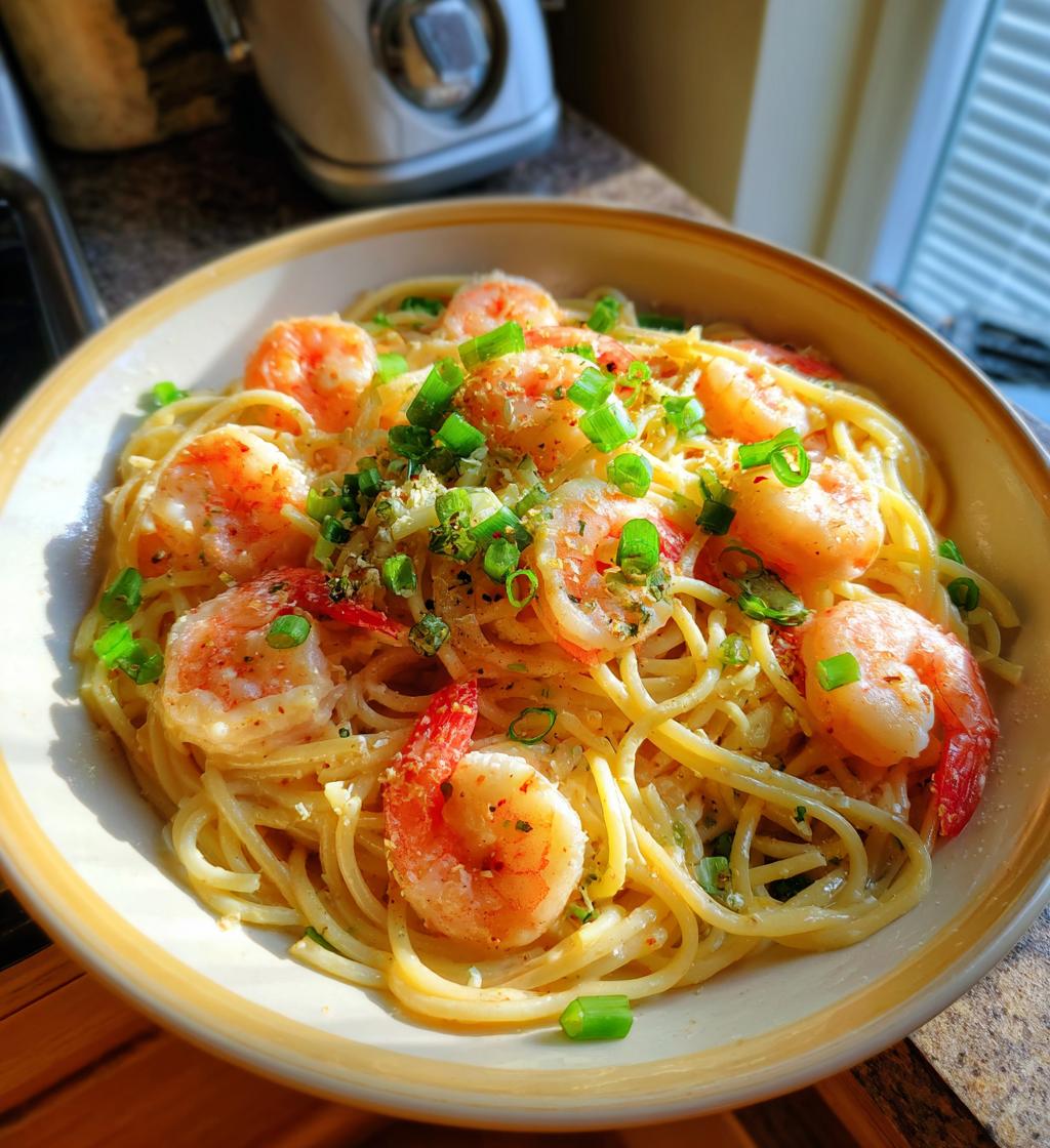 bang bang shrimp pasta - detail 1