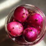 beety pickled eggs